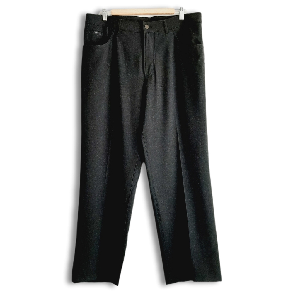 ALBERTO Tom Ceramica Comfort Fit 5 Pocket Dress Pants Gray Men's Sz 36 / Euro 52